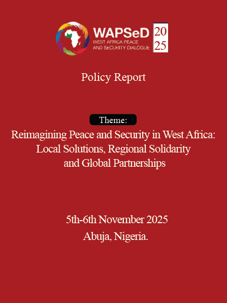 Reimagining Peace and Security in West Africa: Local Solutions, Regional Solidarity and Global Partnerships